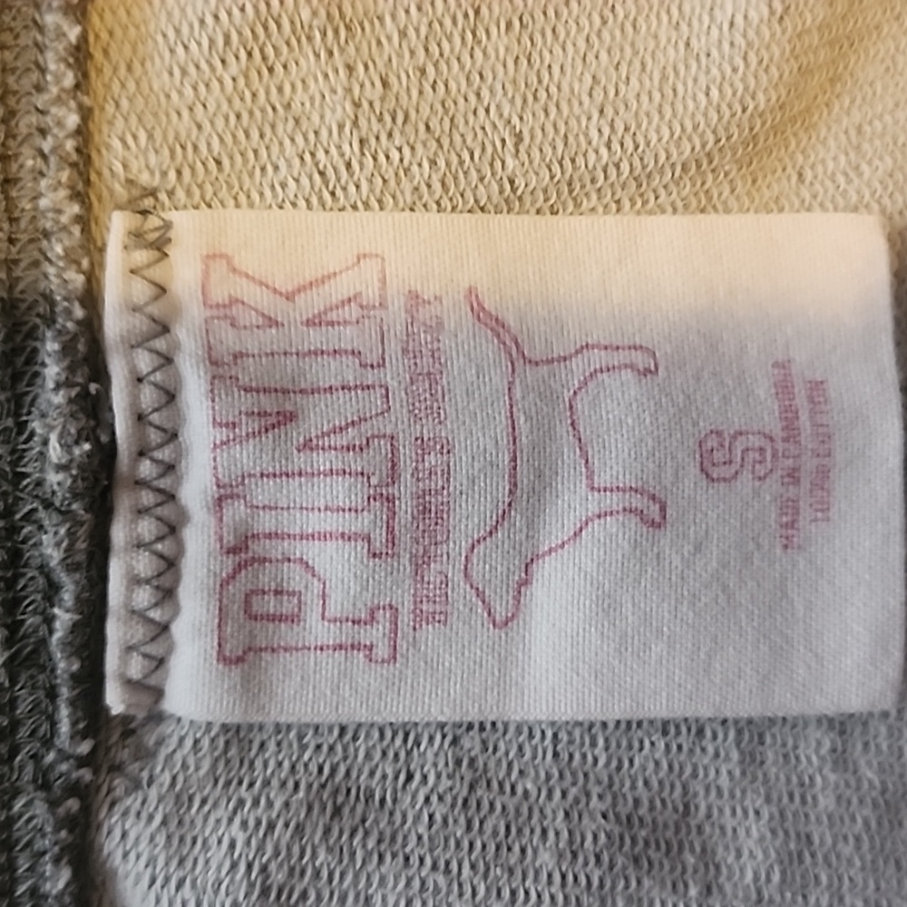 Team Pink Light Gray Athletic Shorty Shorts. Size: S - Picture 4 of 7